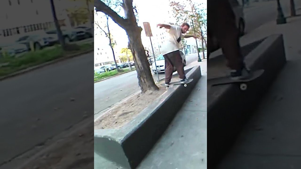 Reese Barton nollie backside lipslide in Austin, TX. Filmed by Max Taylor.