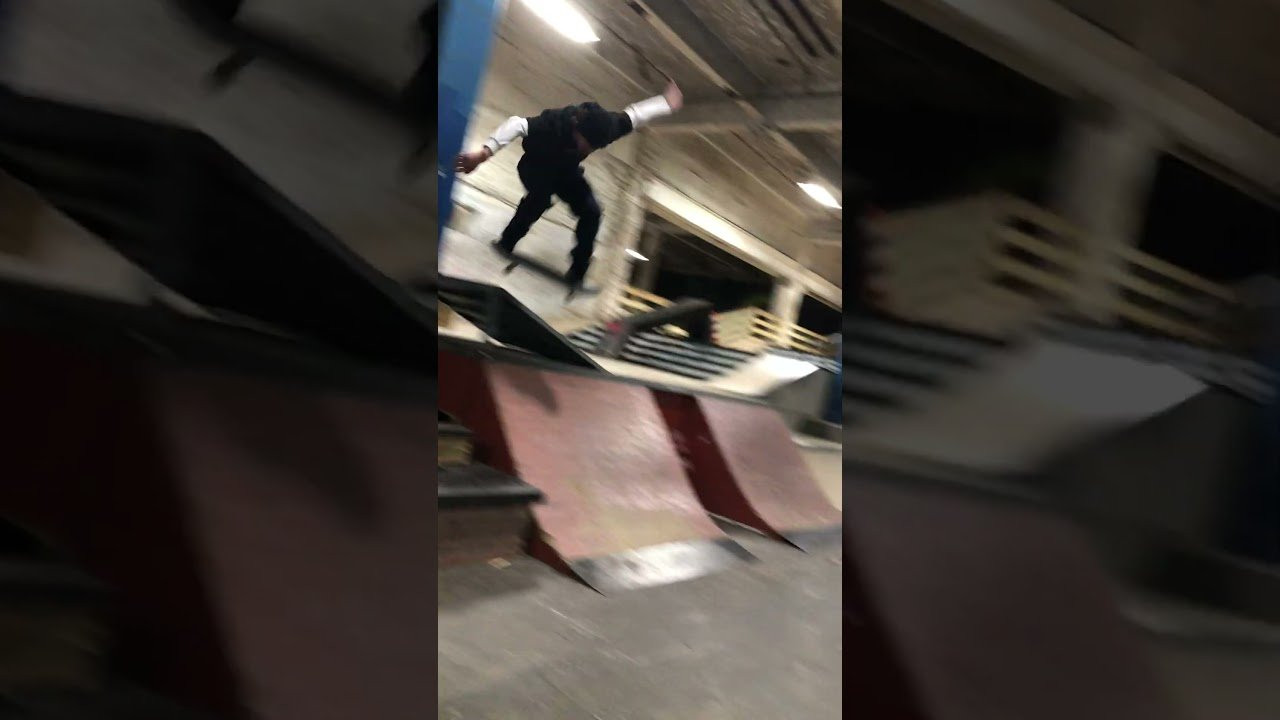 Myles warms up with a Wallie at Charm City Skatepark in Baltimore.<br />Stay tuned for the full montage shortly.