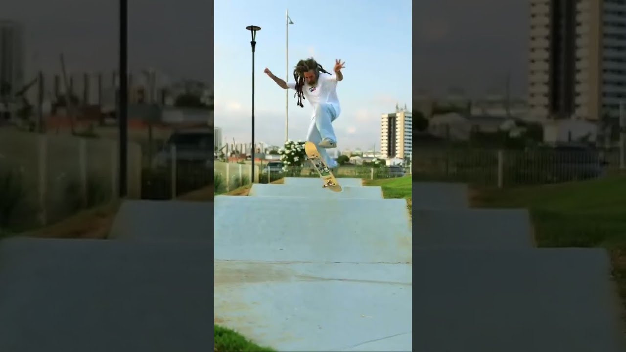 OG Rider Adelmo JR takes a route that leads to a lofty Pop shove. <br /><br />Filmed by Eduardo Freire Souza