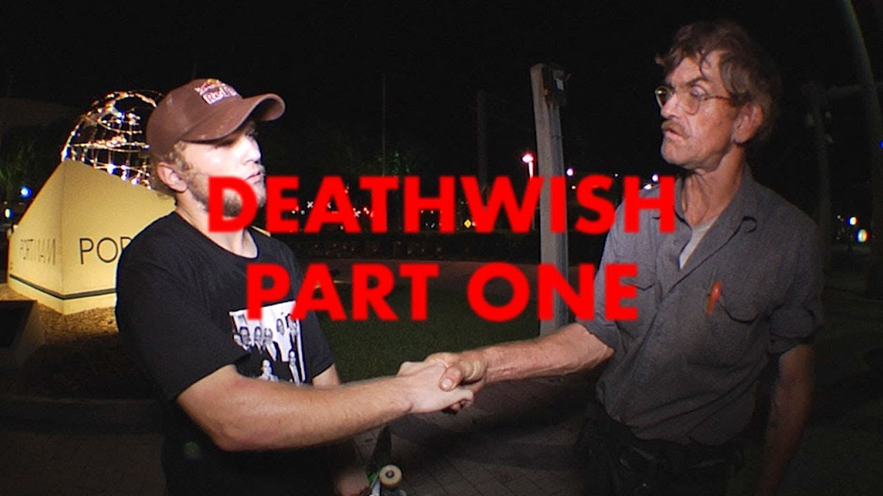 Deathwish Part One Starring Jamie Foy and Jake Hayes<br /><br />https://deathwishskateboards.com/<br />IG: @deathwishskateboards<br />FB: https://www.facebook.com/Deathwishskateboards/
