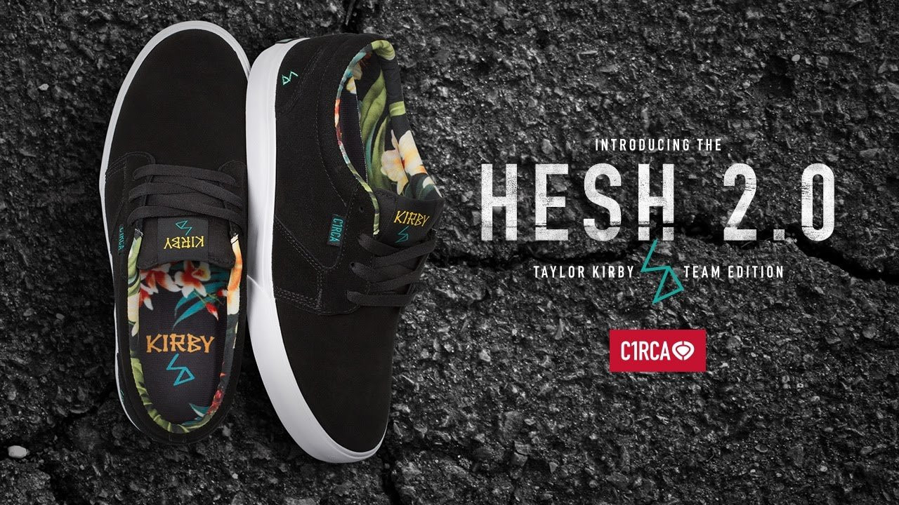 Taylor Kirby and the team edition Hesh 2.0. Now available in shops and at c1rca.com