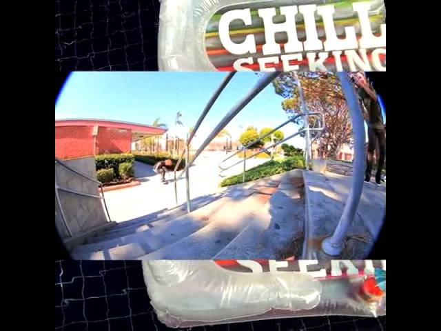 Friday's finally here and Jack Olson and Brockel seek the chill with a blast from the past on a LA rail in the glory days of #c1rcahouse! #committedtoskateboarding