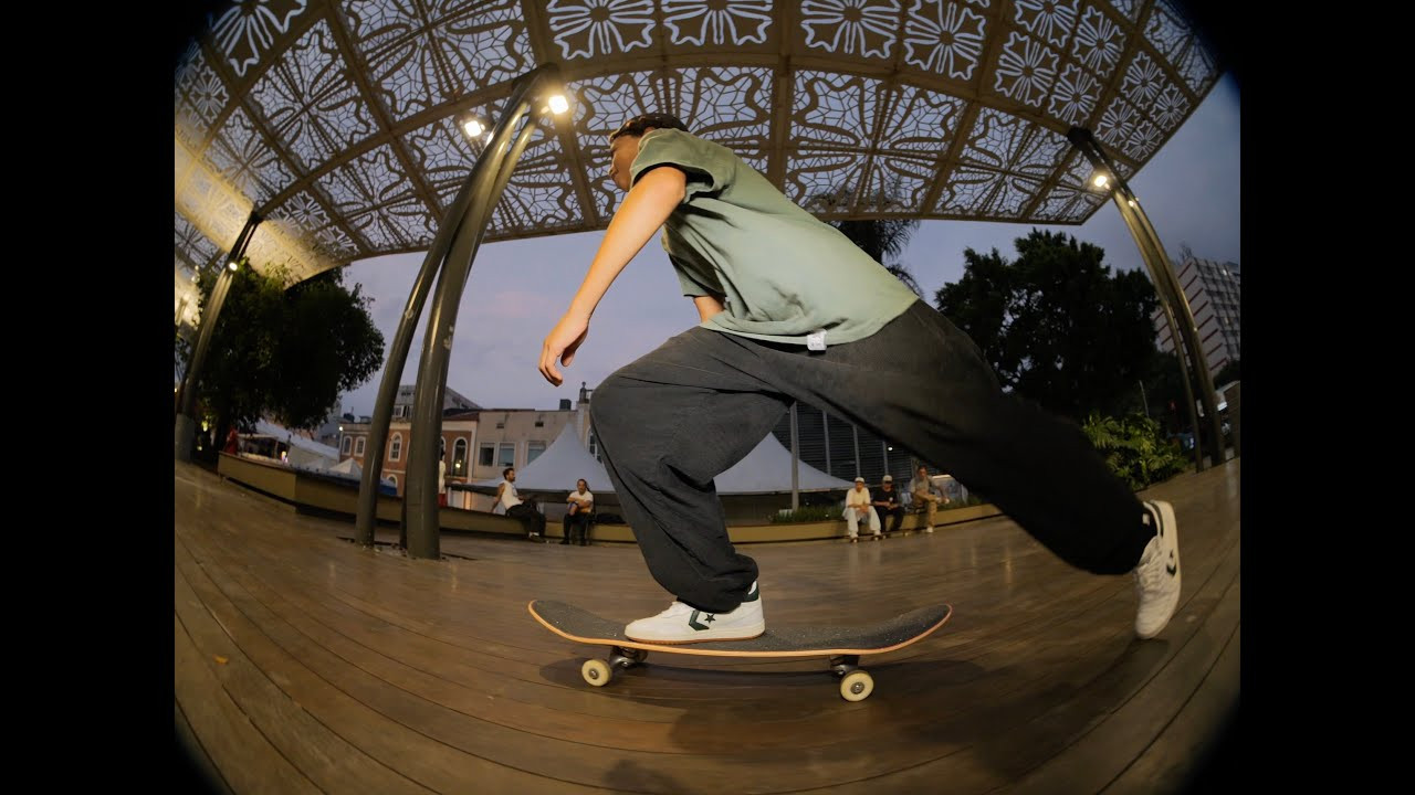 Welcome Matheus ! <br />Coming from the great city of Rio de Janeiro, at only 15 years old he has a great future ahead of him. Crazy bag of tricks. Much love to the Brazilian skate community. Obrigado !
