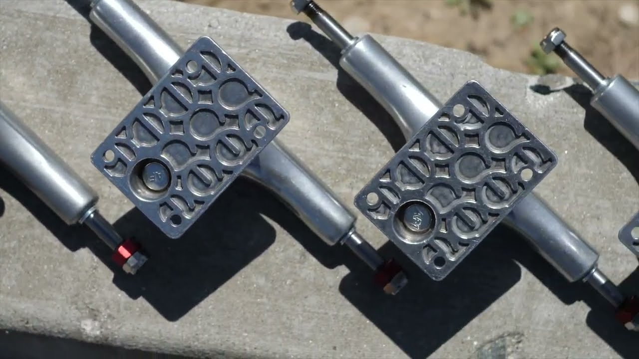 A detailed rundown of our current AF1 truck line-up by size as narrated by Ace Pilot, Norman Woods.<br /><br />AF1 by Size<br />22 - 7.5" axle width<br />33 - 8" axle width<br />44 - 8.25" axle width<br />55 - 8.5" axle width<br />60 - 8.75" axle width<br />66 - 9" axle width<br />77 - 9.5" axle width<br />80 - 10" axle width<br /><br />Available at your local skateshop and mesaskatesupply.com