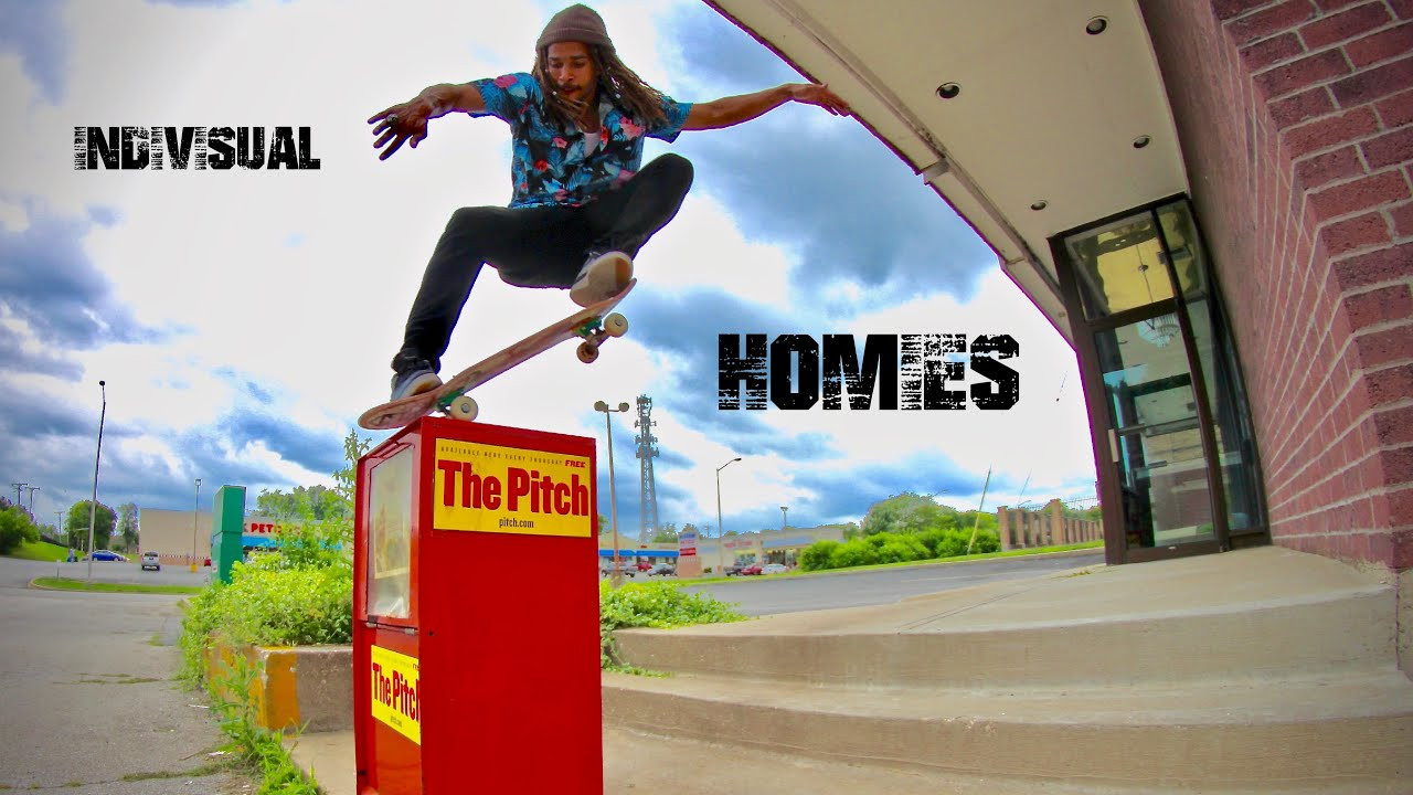 HOMIES section from the Full-Length Skateboard Film INDIVISUAL. Film/Edit: Chris Barber. Featuring: Brandon Fitzpatrick and Sons, Dj Stewart, Reggie Jones, Justin Bryan, Jayden Danner, Josh Nance, Clinton Hughes,<br />Jimmy McMillan, Oh Be, Ty Brown, Tyler Feld, Tyler Smith, Ryan Fitzpatrick, Kevin DeFreece, Weaver Pancho, Vincent Cipri, KJ Dillard, Gage Rubio, Brian Metcalf, Chris English and Delano Harris.