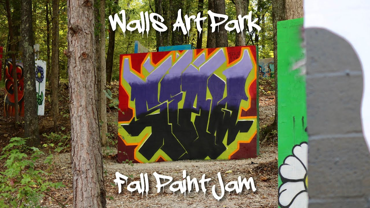 An Awesome Experience Painting in the Fall Paint Jam at The Walls Art Park in Waverly Tennessee. Film/Edit: Barber Digital.<br />www.thewallsartpark.com
