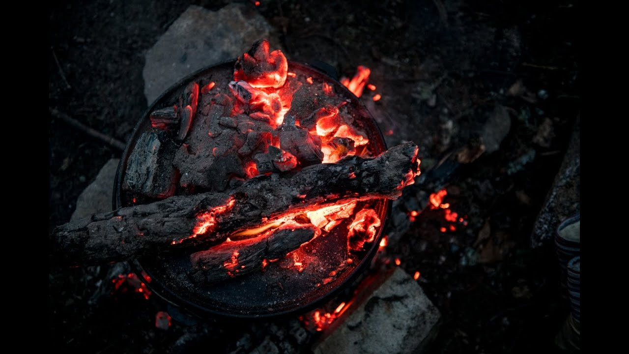 Set agains the backdrop of Maine's Lobster Lake, longtime canoe guide and NOLS instructor Zand Martin gives the rundown of how to make cinnamon buns in a Dutch oven. Video by Aaron Black-Schmidt