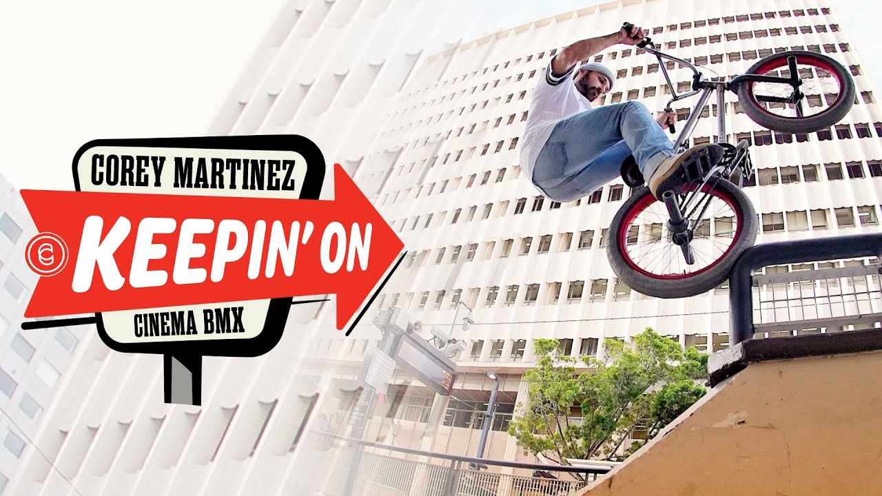 There's lots to say about this edit, damn it's good, but here's a description straight from the GOAT's mouth...<br /><br />"This edit is a collection of iPhone clips (except for two) filmed by friends while travelling cross-country from Tennessee to California with a stop in Texas. It’s called “Keepin’ On” from the song title which seemed fitting to use due to the battle it took to finish the project. It was self-edited on an iPhone using the app Video Leap. No fancy work or transitions just a bunch of clips chopped up to a song I like that felt fitting to use." - Corey Martinez<br /><br />Press play and watch Corey throw down in that timeless T-NEZ style and check out his signature stem here...<br /><br />Cinema Martinez Stem<br />https://cinemabmx.com/collections/stems/products/martinez-stem<br /><br />Thumbnail photo by Peter Adam.<br /><br />https://cinemabmx.com/<br />@cinemabmx<br />@coreymartinezz<br />#alwaystunedin