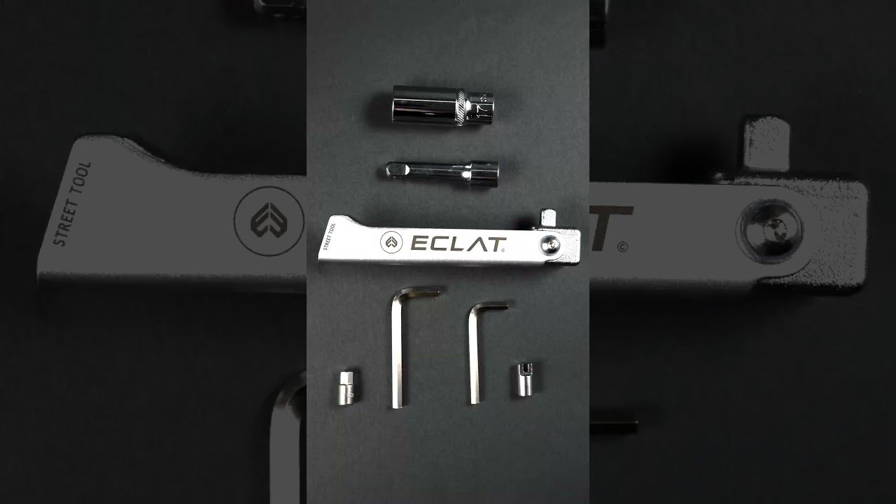 The #STREET TOOL is a high-performance compact multi-tool designed to sit in your back pocket ready for when you need it ⚠️<br /><br />Features:<br /><br />• Heat-treated 4130 CRMO handle<br />• Flip-out 17mm deep socket<br />• 4, 5, 6 & 8mm Allen key<br />• 14G spoke wrench