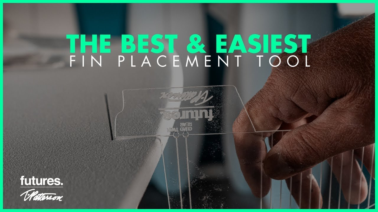 We collaborated with San Clemente’s shaper and craftsman extraordinaire Timmy Patterson to bring the easiest and most accurate tool for setting the fin placement to the masses.&nbsp; The Timmy Fin Placement Tool is designed to place markings on your shaped blank for thrusters, quads, 5-fins and twins.<br /><br />- 3.5" for center fin<br />- 11" for side fins<br />- 5.5" for quad rears<br />- 9.5" for twins<br /><br />Used to mark the fins on boards of some of the world’s best surfers, you can trust this will be the last fin placement tool you ever need.<br /><br />Product at<br />https://futuresfins.com/collections/tools-parts/products/timmy-tool-1?_pos=1&_sid=733427168&_ss=r<br /><br />Downloadable link<br />https://cdn.shopify.com/s/files/1/0332/4362/7659/files/T-Patterson_placement_instructions_web.pdf?v=1713219068<br /><br />----<br />Chapters<br />0:00 Intro<br />0:45 Thurster Fin Placement<br />2:19 Thruster review<br />3:09 Grom Boards<br />3:24 Twin Fin Placement<br />4:31 Quad/5-Fin Placement <br />5:33 Outro