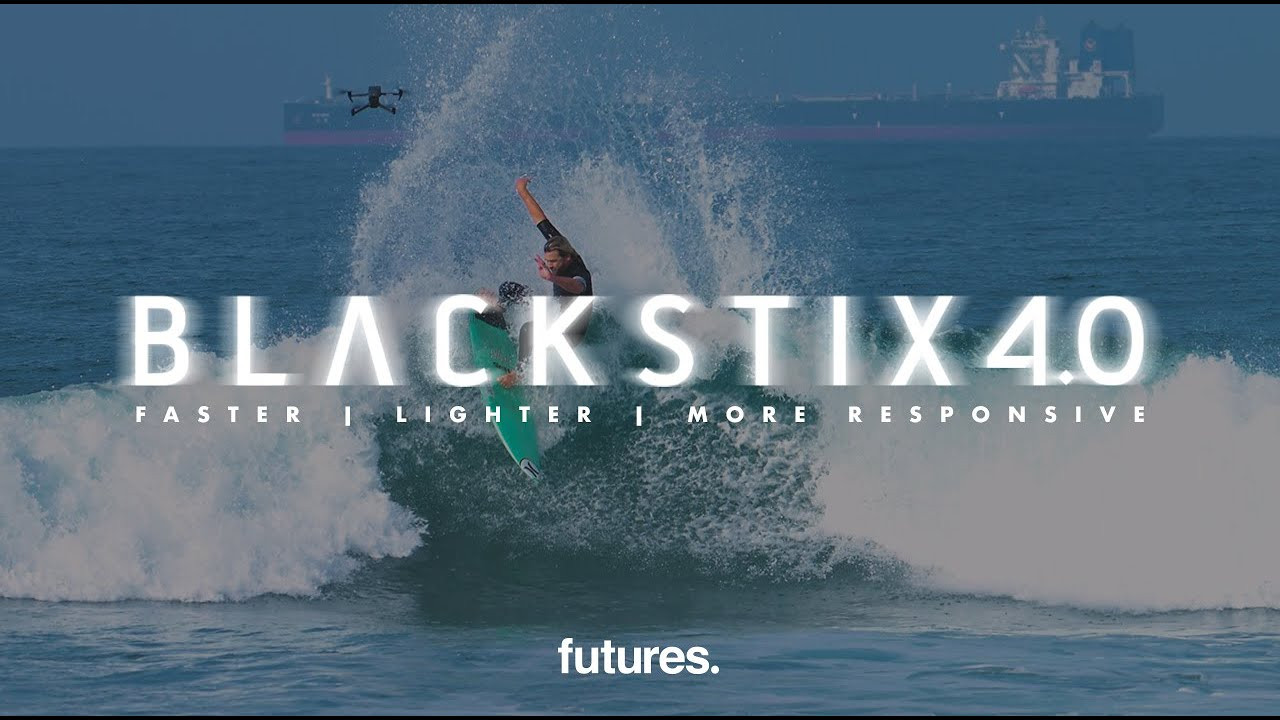 “Drivey and Lively”<br />@brettsimpson and @hughievaughan test the benefits of the new Blackstix construction using the Rake Templates. The new Blackstix feature a re-designed carbon layup and refined foils, making the fins faster, lighter, and more responsive.<br />Blackstix 4.0 - Available in Legacy Templates<br />#sameboardnewfeeling