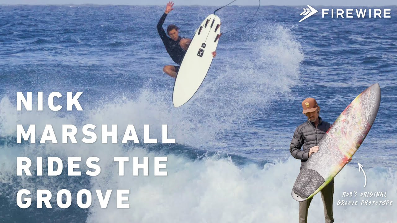 Press play to learn more about Rob Machado's all-new Groove model, the highest-performance shortboard he's ever designed. This video digs a bit deeper into Rob's original Groove prototype, which he traded back and forth with Encinitas freesurfer, Nick Marshall.<br /><br />Featuring sessions at home in North County San Diego on the original Groove prototype, we also see the radical surfing Nick got up to this past winter on the North Shore, riding a stock 5'4" Groove built in our proprietary Helium Technology (x19" x 2 3/16" x 25.8L).<br /><br />Shop the Groove in USA: https://bit.ly/3FsUZxj<br />Shop the Groove in ANZ: https://bit.ly/4iq6JiF<br />Shop the Groove in EU: https://bit.ly/4imf9ro<br />Shop the Groove in UK: https://bit.ly/43InaCq<br /><br />MORE ON THE GROOVE SHAPE<br />This shape still has the hybrid DNA Rob's known for, but it's the closest thing to a high-performance shortboard Rob's ever created. The Groove's rocker and tail template bring this shape back into the world of being able to come square off the bottom and go square off the lip, what everyone calls 'high-performance surfing.' Rob added in more rocker than his typical shapes, with a tail rocker that puts you tight in the pocket and elevated nose rocker to help you come down tight off the lip without catching your nose. As Rob explains, "all surfboards have a balance of speed and control, and the Groove is all about controlling the speed a good wave gives you. It's the most responsive, high-performance board I've ever designed."<br /><br />For Wave Type, this shape excels in just about everything. It'll work if you take it on a boat trip. "I build versatility into every design he shapes," says Rob Machado. "I build speed and ease-of-use in every surfboard I make."<br /><br />For Board Features, Rob says, "thinned out the foil, narrowed the tail block. Added a cute little squash tail. And much more rocker than I've been riding the last several years. I tapped into all my performance DNA that was in my shapes in the 90s, and added sprinkles of my recent design work, making surfboards that are fast, floaty and fun in all conditions." <br /><br />Follow us on Instagram:<br />https://www.instagram.com/firewiresurfboards<br />https://www.instagram.com/rob_machado<br />https://www.instagram.com/rob_machado_surfboards<br />https://www.instagram.com/nickmarshall3