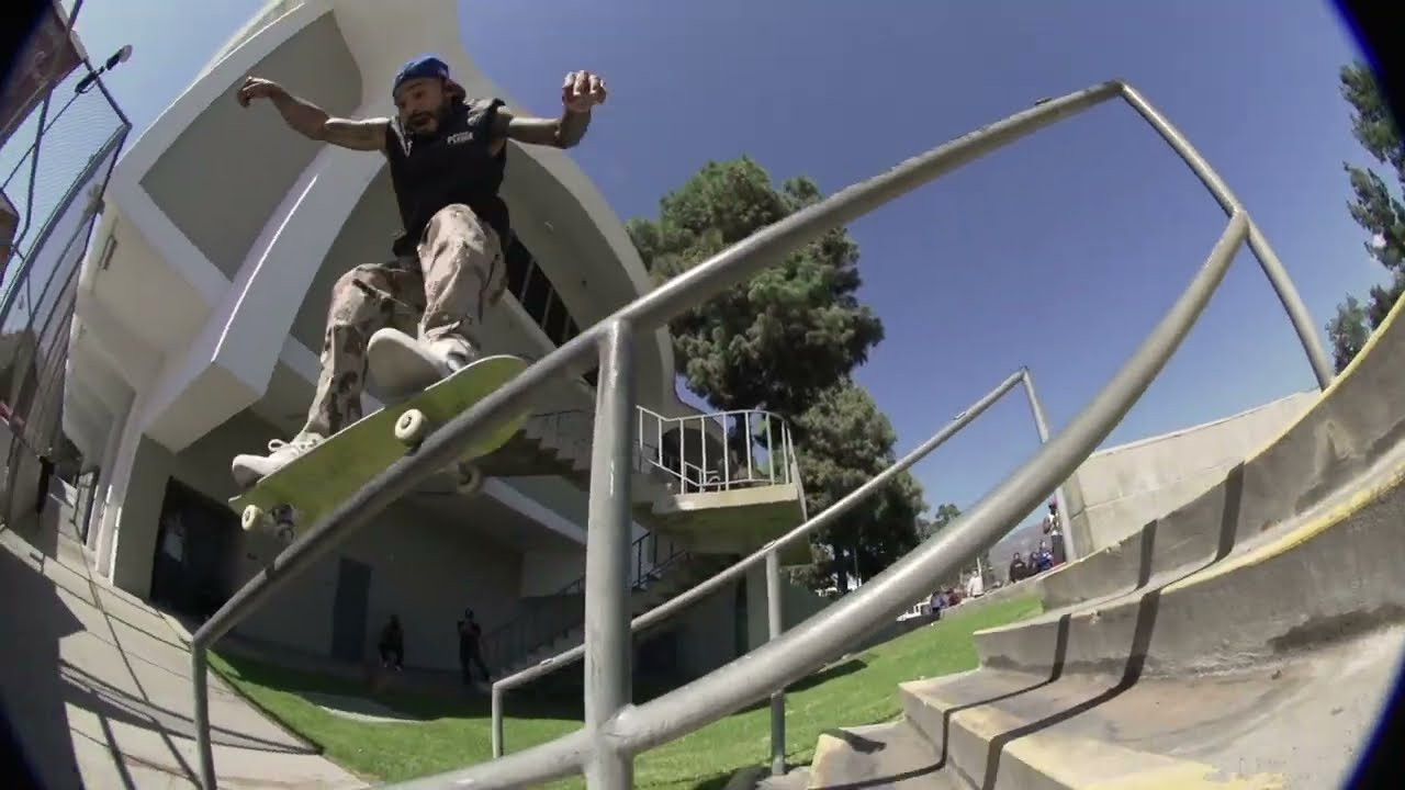 Manny takes his Pro Grip for a rip at a perfect LA rail!<br /><br /><br />#GRIZZLYGANG #GrizzlyGriptape #Skateboarding