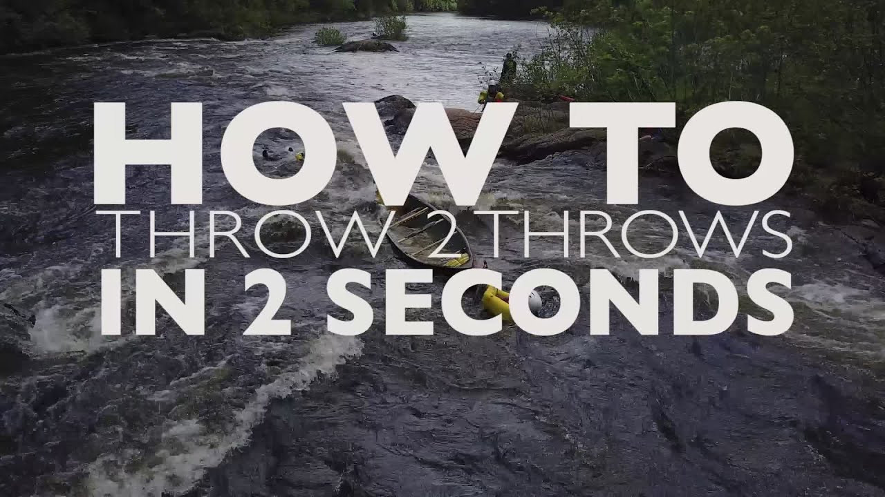 Master your river-rescue skills in this series. In this episode we learn how to use a throw-bag two ways!
