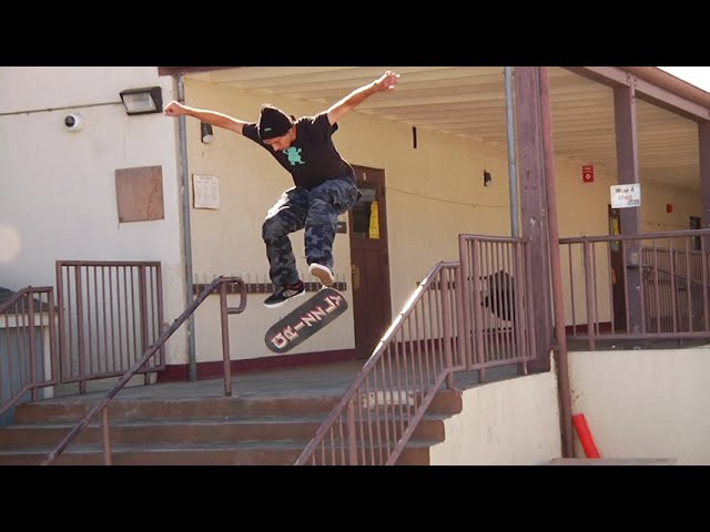 Mike puts down a proper switch frontside heelflip over the rail!<br /><br /><br />#GRIZZLYGANG #GrizzlyGriptape #Skateboarding
