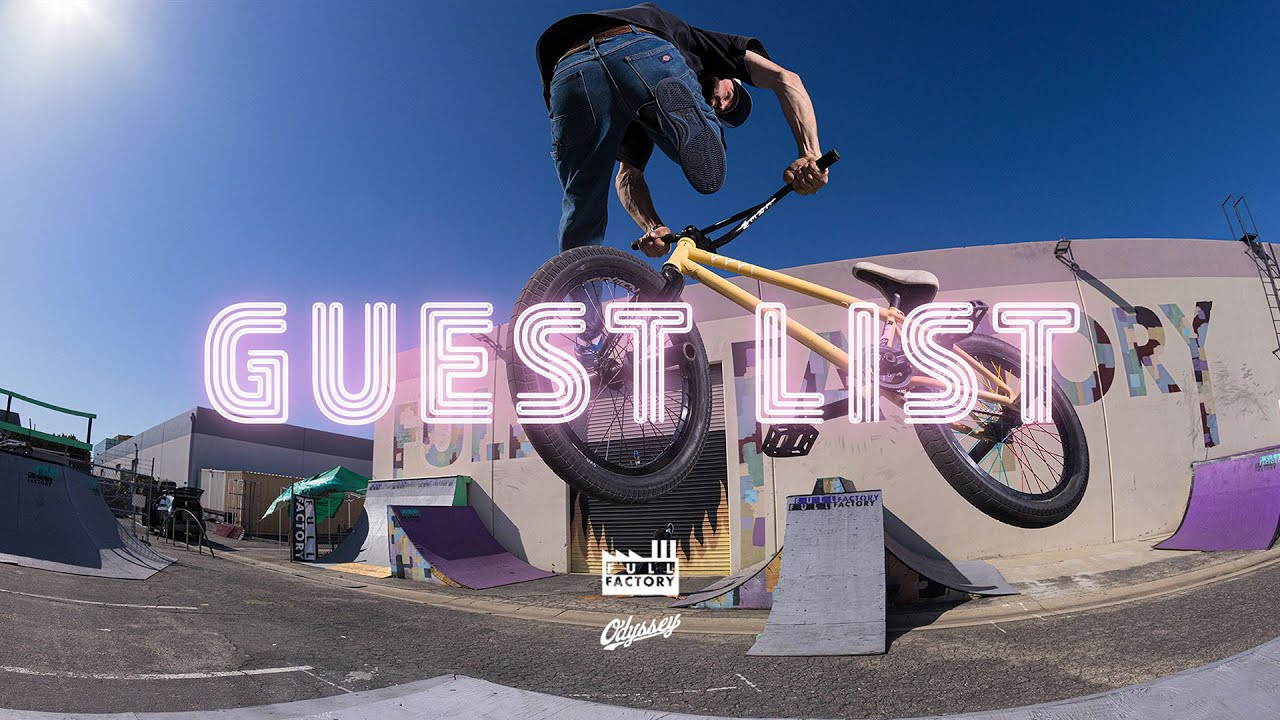 Guest List 16 is now live! Featuring Odyssey's Linda Grabner, who invited SoCal local Ethan Corriere. This was a fun one. Enjoy! <br /><br />GUEST LIST is a new series presented by Full Factory Distribution. They’ll ask 1 affiliated rider from the brands they distribute to invite a non-affiliated rider for a day sesh on the private Full Factory ramps. Enjoy!<br /><br /><br />Video by Scott Marceau<br /><br /><br /><br /><br /><br /><br /><br /><br /><br />---<br />https://odysseybmx.com<br />https://shop.odysseybmx.com<br />---<br />https://facebook.com/odsybmx<br />https://twitter.com/odysseybmx<br />https://instagram.com/odysseybmx<br />https://youtube.com/odsyvision