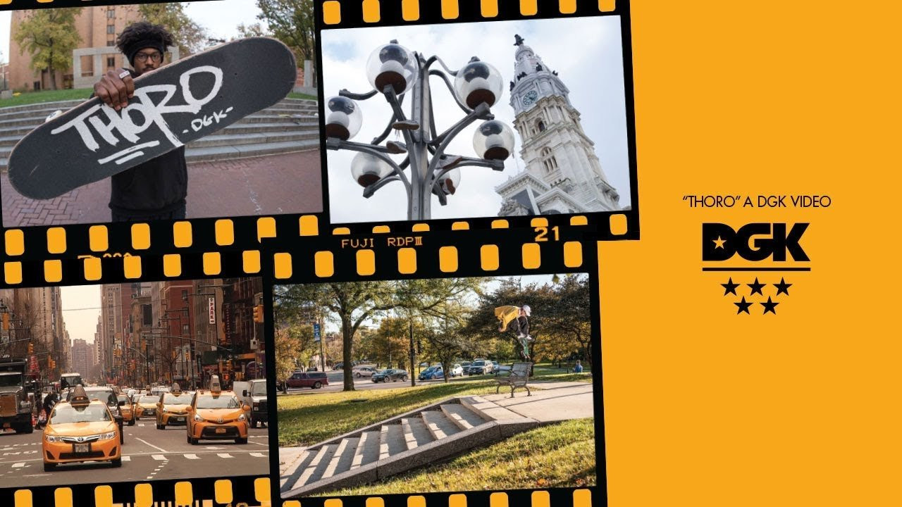 DGK's new film 'Thoro' takes it back to where it all began.Filmed by Brian Panebianco throughout the Northeast, this video celebrates DGK's roots while welco...