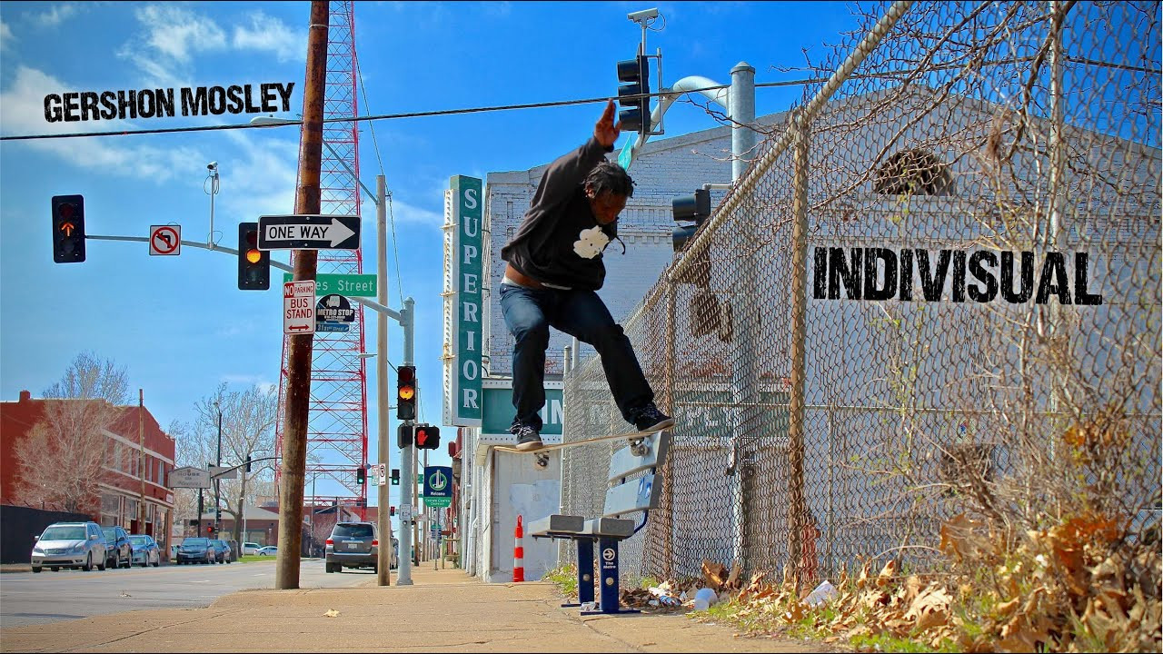 Gershon Mosley's Part from the Full Length Skateboard Film INDIVISUAL. Film/Edit: Chris Barber @sherogn @berrics @ThrasherMag @thenineclub @TransworldSKATEmag