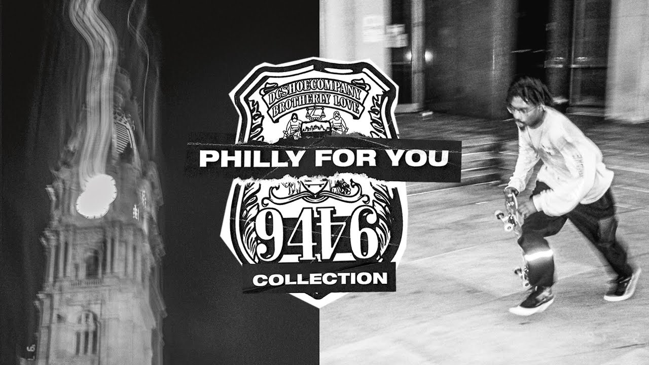Paying homage to Philly with an all-new skate collection.<br /> <br />Featuring : Josh Kalis, Jahmir Brown, Kevin Bilyeu, Brian Panebianco, and Justin Adeniran<br /><br />Shop Now : http://dcshoes.com/philly-for-you<br /><br /> Song : ‘ Philly For You – Kur <br /> Produced by : Jonathanfor3