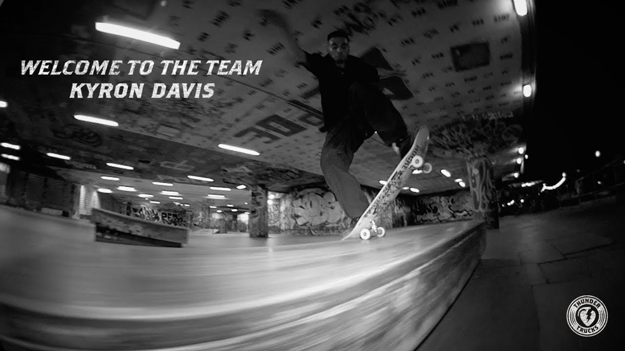 " We’ve been fans of Kyron for ages, and the reasons are pretty obvious. When you see him skate it just sticks with you. Unique tricks and style, all while making it look so effortless and fun. His skating will put a smile on your face and make you want to pick up your board to roll with your friends to get that same feeling. We couldn’t be happier to welcome Kyron to the Thunder Team. Cheers Ky! " - Christian Alexander, Thunder Trucks. <br /><br />Filmed By: Will Miles https://www.instagram.com/willmiles/<br /><br />https://www.instagram.com/kyrondaviss<br />https://www.instagram.com/thundertrucks/<br />http://www.thundertrucks.com<br />https://www.facebook.com/thunder.trucks/<br />#ThunderTrucks<br />https://www.twitter.com/thundertrucks/