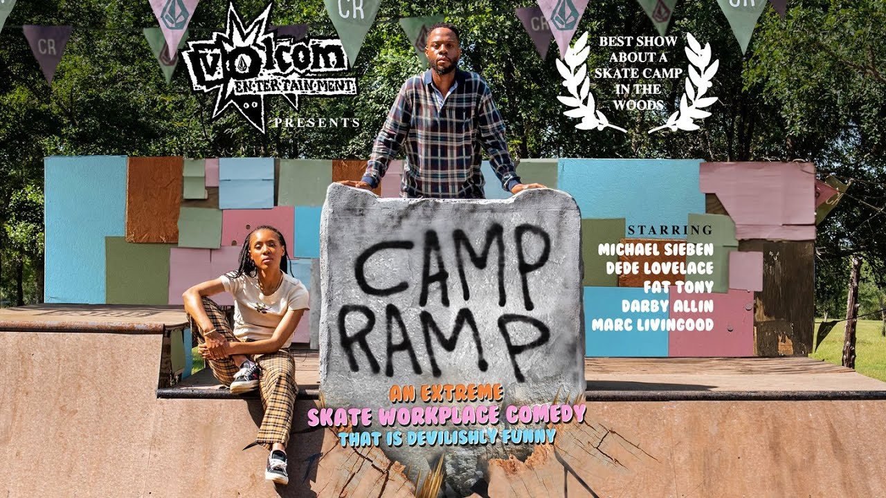 Official trailer for Volcom Entertainment's Camp Ramp, coming to an internet near you. Learn more: https://www.volcom.com/blogs/campaigns/camp-ramp<br /><br />Watch Season's 1 & 2 before the premiere this November:<br />Season 2: https://www.youtube.com/watch?v=yHxC-Zpe4t0&list=PLB90CFF83FAC2DEF2<br />Season 1: https://www.youtube.com/watch?v=h-wPBto358k&list=PLcACrusgnhBZcSdAfw3yWNqbzfApImfM0<br /><br />Don't know Camp Ramp? Before Skateline and skate-comedy YouTubers, there was a hilarious little show created by two friends in Austin, TX. The budget was next to nothing and the show was an experiment, but it left behind a trail of one-liners that Skate Nerds still quote ten years later. The Show was Michael Sieben's Internet Shack...Broadcast live from Camp Ramp. This holiday season, creators Michael Sieben and Mike Aho bring back Camp Ramp with an amazing cast of Fat Tony and Dede Lovelace and many more.