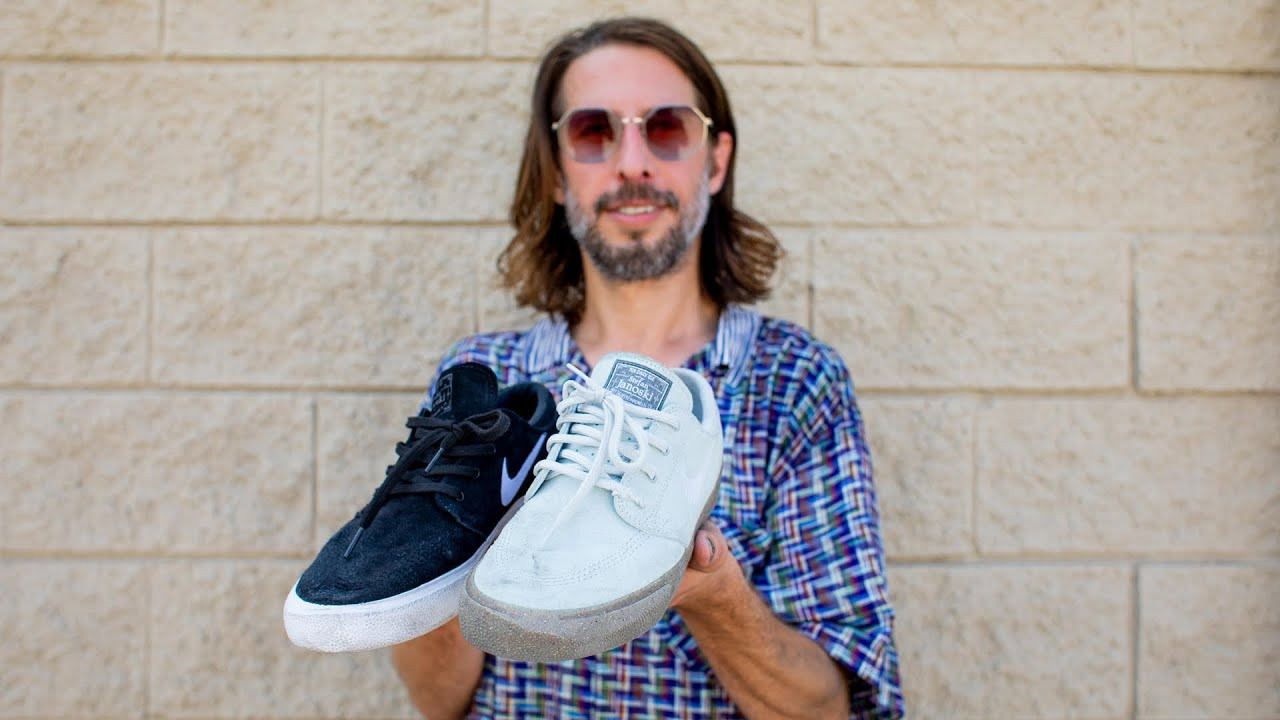 Stefan Janoski has come out with hundreds of version of his iconic shoe over the years, but the newest version is the first to take steps towards sustainability. The new Janoski Flyleather is made of over 50% recycled materials from a completely new upper made entirely from leather scraps to a sole that incorporates recycled rubber. The new version of the shoe ends up being lighter than the original while maintaining the same durability. To truly compare the two we had Stefan do 100 regular kickflips and 100 switch flips in one of the original and one of the Flyleather. The results were pretty amazing. Check the video then grab a pair of the new Flyleather at CCS.com!<br /><br />Buy The Janoski Flyleather Here:<br /><br />https://shop.ccs.com/nike-sb-zoom-stefan-janoski-fl-rm-shoes-pure-platinum-pure-platinum-8-0<br /><br />Sign Up For A CCS Catalog Here:<br />https://shop.ccs.com/catalog-request<br /><br />See Cute Puppies Here:<br />http://images6.fanpop.com/image/photo...<br /><br />Follow CCS on Instagram : @CCS<br />Follow CCS on Twitter: @CCS_SKATE<br />Follow CCS on Facebook: Facebook.com/ccs.skate<br /><br />Okay, we're done here. Thanks for watching!