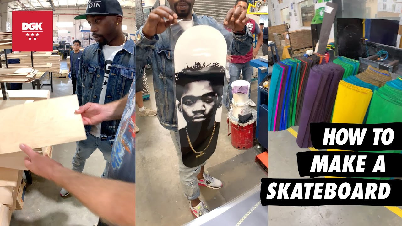 Stevie Williams stops into BBS to show you how to make a skateboard. Follow the process to see what goes into making your DGK deck.<br /><br />dgk.com