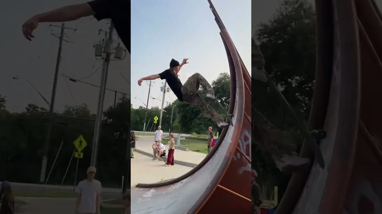 House Park Demo in Austin, TX. <br />In association with No Compy Skateshop.<br />Featuring Chris Joslin, Felipe Gustavo, Trevor McClung, Lazer Crawford, Kristion Jordan, Jorge Simoes, Pat Duffy, and Colin McKay