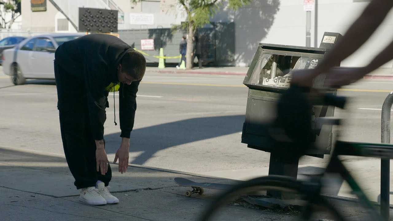 Pedestrians, buses, traffic, onlookers and the occasional supporter all play a part in Diego Najera’s session in his signature colorway of the all new Sabalo. <br /><br />Focusing on the sights and sounds of the streets, videographer Colin Kennedy captures the chaos of skateboarding on a public sidewalk in the heart of Los Angeles. <br /><br />The result in nothing short of spectacular, with Diego’s process ending with him rolling away with a hefty frontside heelflip over a hip-high bar.<br /><br />Directed & filmed by: Colin Kennedy<br /><br />Official Website: http://adidas.com/skateboarding<br />Instagram: http://instagram.com/adidasskateboarding<br />Facebook: http://fb.com/adidasskateboarding<br /><br />#adidasSkateboarding #DiegoNajera #Sabalo