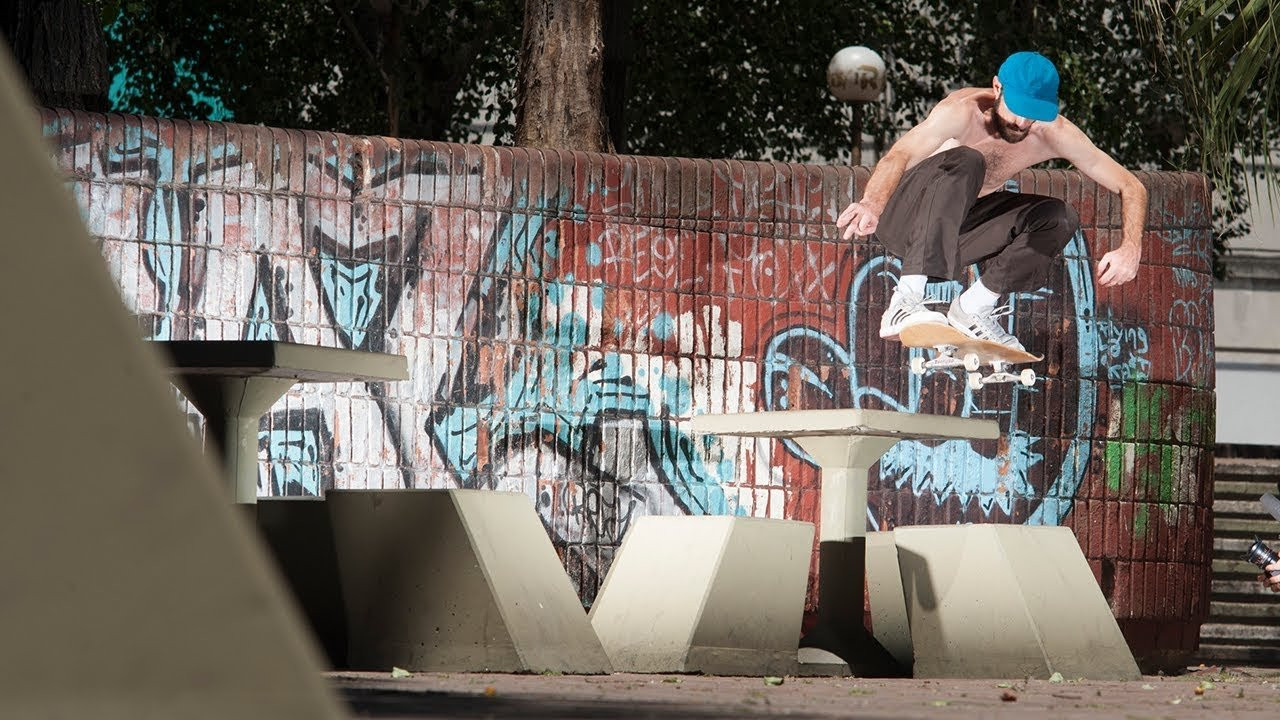 The adidas Skateboarding Latin American team skates through the streets of Buenos Aires guided by “Lunfardo” language – the preferred slang in the Rio de La Plata area since the 19th Century. <br /><br />adidas Skateboarding Latin America presents:<br />LUNFARDO<br /><br />Featuring:<br />Federico Gonzalez<br />Klaus Bohms<br />Akira Shiroma<br />Joakin Goto<br />Bastian Nuñez<br />Gui Silva<br />Kervin Miranda<br />Pablo Sorrentino<br />Luciano Cristobal<br /><br />Music:<br />Jose Teixidó<br />Produced by<br />Lolo Micucci<br />Recorded by<br />Javier Zibizarreta<br /><br />Video Production:<br />Doceseis<br /><br />Filmed by:<br />Diego Vargas<br />Felipe Carosella<br />Leonardo Mercado<br /><br />Additional Filming:<br />Justin Albert<br /><br />Sound Mixing:<br />Mariano Mazzitelli<br /><br />Photography<br />Ignacio Morresi<br /><br />Official Website: http://adidas.com/skateboarding<br />Instagram: http://instagram.com/adidasskateboarding<br />Facebook: http://fb.com/adidasskateboarding<br /><br />#adidaslunfardo
