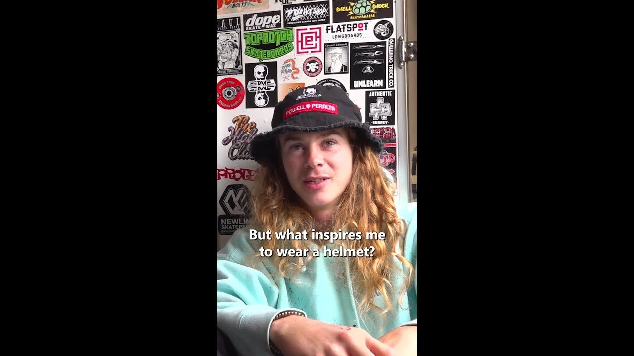 Andy Anderson talks why he chooses to skate with a helmet way back in his interview in issue 2!⛑️<br /><br />#Skateboarding