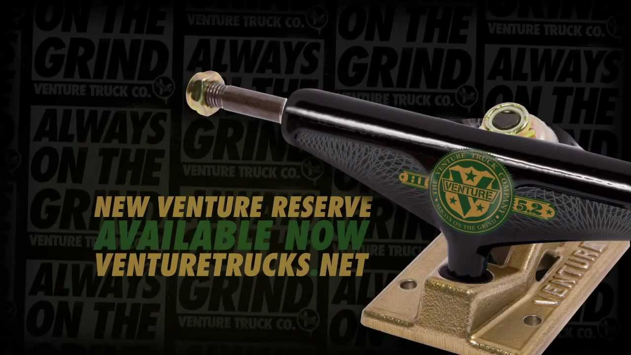 A short clip featuring Marquise Henry for the new Venture Reserves Hi 5.2 trucks! Available at your local skate shop.<br /><br />venturetrucks.net<br />http://www.facebook.com/VentureTrucks<br />https://twitter.com/VentureTrucks