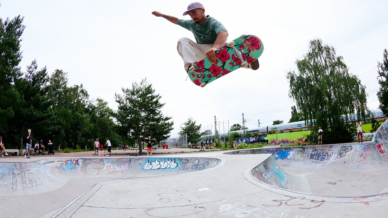 In Episode Three, the crew spent the day clocking footy in the bowls of Gleisdreieck Skatepark and skating the famed green hips. After a tasty lunch at the BRLO Brewhouse the gang jumped on the U6 to meet up at the Tempelhof Airport marble skate plaza with legendary filmer Mark Nickels and friends. The session was epic and lasted for hours. After a beautiful sunset and a couple Berliner Pilsners the crew returned to Mitte, rented scooters and blasted around the hood. Berlin rules.<br />Thumbnail photo by https://www.instagram.com/blair.alley/<br />Subscribe to TransWorld’s YouTube: http://twskate.co/gz8nsr<br />Follow TWS for the latest:<br />Daily videos, photos and more: http://skateboarding.transworld.net/<br />Like TransWorld SKATEboarding on Facebook: https://www.facebook.com/TransWorldSkate<br />Follow TransWorldSKATE on Instagram: https://instagram.com/transworldskate/