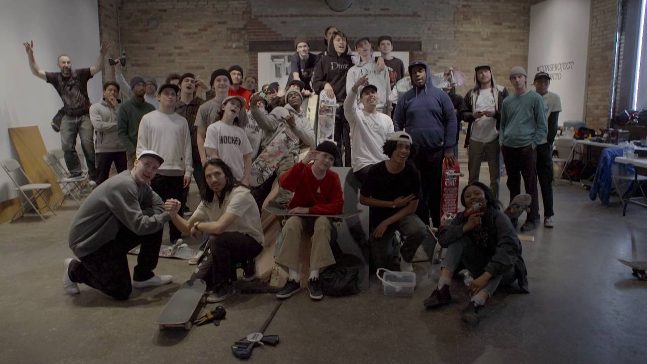 Join Dan Bergeron along with Kenny Anderson at CONS Project Toronto where participants learned how to build an artistic skate structure. After the workshop, we had an exhibition event in celebration of the new structure with performances from Raz Fresco and DJ Romeo. <br /><br />Directed by Nick Genova<br /><br />Music: "Freshest Ever" by Raz Fresco. Listen on Spotify (http://spoti.fi/1YdJgl6) or iTunes (http://apple.co/1RWBxWX)<br /><br />For more details on Converse CONS Project visit http://consproject.com/