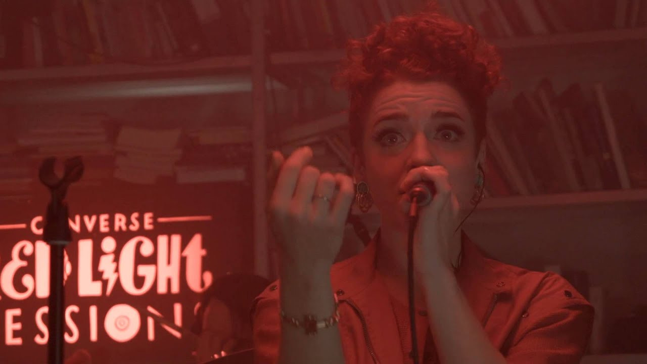 London’s Dark Sky descended upon Amsterdam with guest vocalist Cornelia to perform a dreamy & percussive version of their track 'Vivid' for their Converse Red Light Session.