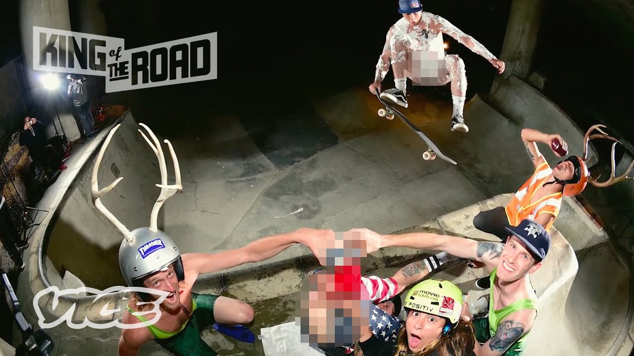 The Mystery Guests go big, Creature melts down at Andy Mac's race track, and once again someone butt chugs... but Gravette's got a surprise of his own.<br /><br />This episode of King of the Road first aired on VICE TV in 2017.<br /><br />In memoriam:<br /><br />Jake Phelps (September 24, 1962 – March 14, 2019)<br /><br />Ben Raemers (November 4, 1990 – May 14, 2019)<br /><br />Jake Phelps Lifetime Retrospective: https://www.thrashermagazine.com/articles/jake-phelps-lifetime-retrospective/<br /> <br />The Ben Raemers Foundation: https://thebenraemersfoundation.com/<br /><br />Click here to subscribe to VICE: http://bit.ly/Subscribe-to-VICE<br /><br />About VICE:<br />The Definitive Guide To Enlightening Information. From every corner of the planet, our immersive, caustic, ground-breaking and often bizarre stories have changed the way people think about culture, crime, art, parties, fashion, protest, the internet and other subjects that don't even have names yet. Browse the growing library and discover corners of the world you never knew existed. Welcome to VICE.<br /><br />Connect with VICE:<br />Check out our full video catalog: http://bit.ly/VICE-Videos<br />Videos, daily editorial and more: http://vice.com<br />More videos from the VICE network: https://www.fb.com/vicevideo<br />Click here to get the best of VICE daily: http://bit.ly/1SquZ6v<br />Like VICE on Facebook: http://fb.com/vice<br />Follow VICE on Twitter: http://twitter.com/vice<br />Follow us on Instagram: http://instagram.com/vice<br />Follow us on TikTok: https://www.tiktok.com/@vice?lang=en<br /><br />The VICE YouTube Network:<br />VICE: https://www.youtube.com/VICE<br />MUNCHIES: https://www.youtube.com/MUNCHIES <br />VICE News: https://www.youtube.com/VICENews<br />VICE TV: https://www.youtube.com/@VICE-TV/featured<br />VICE Life: https://www.youtube.com/Broadly<br />Noisey: https://www.youtube.com/Noisey<br />Motherboard: https://www.youtube.com/MotherboardTV <br />VICE Sports: https://www.youtube.com/NOC<br />Waypoint: https://www.youtube.com/WaypointVICE