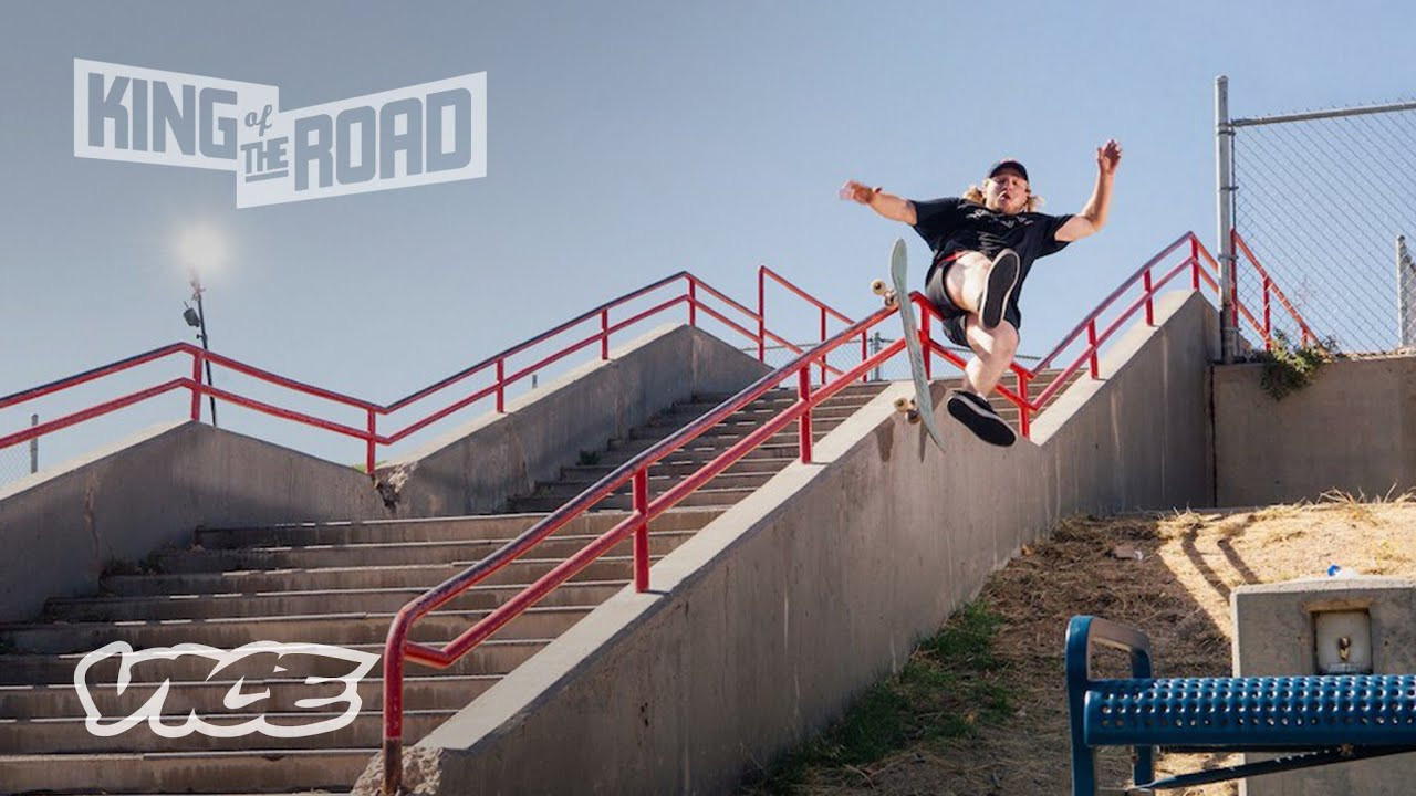 Enjoi goes without water in their "Breaking Rad" suits while Creature builds the world's longest beer bong. Dan Lu's challenges for Deathwish prove more difficult than expected.<br /><br />This episode of King of the Road first aired on VICE TV in 2017.<br /><br />In memoriam:<br /><br />Jake Phelps (September 24, 1962 – March 14, 2019)<br /><br />Ben Raemers (November 4, 1990 – May 14, 2019)<br /><br />Jake Phelps Lifetime Retrospective: https://www.thrashermagazine.com/articles/jake-phelps-lifetime-retrospective/<br /> <br />The Ben Raemers Foundation: https://thebenraemersfoundation.com/<br /><br /><br />Click here to subscribe to VICE: http://bit.ly/Subscribe-to-VICE<br /><br />About VICE:<br />The Definitive Guide To Enlightening Information. From every corner of the planet, our immersive, caustic, ground-breaking and often bizarre stories have changed the way people think about culture, crime, art, parties, fashion, protest, the internet and other subjects that don't even have names yet. Browse the growing library and discover corners of the world you never knew existed. Welcome to VICE.<br /><br />Connect with VICE:<br />Check out our full video catalog: http://bit.ly/VICE-Videos<br />Videos, daily editorial and more: http://vice.com<br />More videos from the VICE network: https://www.fb.com/vicevideo<br />Click here to get the best of VICE daily: http://bit.ly/1SquZ6v<br />Like VICE on Facebook: http://fb.com/vice<br />Follow VICE on Twitter: http://twitter.com/vice<br />Follow us on Instagram: http://instagram.com/vice<br />Follow us on TikTok: https://www.tiktok.com/@vice?lang=en<br /><br />The VICE YouTube Network:<br />VICE: https://www.youtube.com/VICE<br />MUNCHIES: https://www.youtube.com/MUNCHIES <br />VICE News: https://www.youtube.com/VICENews<br />VICELAND: https://www.youtube.com/VICELANDTV<br />Vice Life: https://www.youtube.com/Broadly<br />Noisey: https://www.youtube.com/Noisey<br />Motherboard: https://www.youtube.com/MotherboardTV <br />VICE Sports: https://www.youtube.com/NOC<br />i-D: http://www.youtube.com/iDmagazine <br />Waypoint: https://www.youtube.com/WaypointVICE