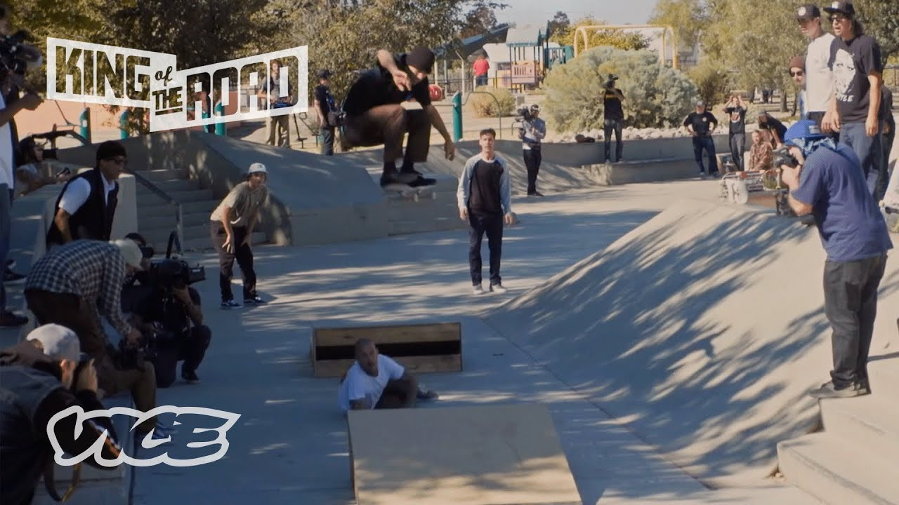 The games begin in Albuquerque, starting with a heinous ramp malfunction and ending with an even more horrific pee-drinking challenge. The teams get The Book and hit the streets.<br /><br />This episode of King of the Road first aired on VICE TV in 2017.<br /><br />In memoriam:<br /><br />Jake Phelps (September 24, 1962 – March 14, 2019)<br /><br />Ben Raemers (November 4, 1990 – May 14, 2019)<br /><br />Jake Phelps Lifetime Retrospective: https://www.thrashermagazine.com/articles/jake-phelps-lifetime-retrospective/<br /> <br />The Ben Raemers Foundation: https://thebenraemersfoundation.com/<br /><br /><br />Click here to subscribe to VICE: http://bit.ly/Subscribe-to-VICE<br /><br />About VICE:<br />The Definitive Guide To Enlightening Information. From every corner of the planet, our immersive, caustic, ground-breaking and often bizarre stories have changed the way people think about culture, crime, art, parties, fashion, protest, the internet and other subjects that don't even have names yet. Browse the growing library and discover corners of the world you never knew existed. Welcome to VICE.<br /><br />Connect with VICE:<br />Check out our full video catalog: http://bit.ly/VICE-Videos<br />Videos, daily editorial and more: http://vice.com<br />More videos from the VICE network: https://www.fb.com/vicevideo<br />Click here to get the best of VICE daily: http://bit.ly/1SquZ6v<br />Like VICE on Facebook: http://fb.com/vice<br />Follow VICE on Twitter: http://twitter.com/vice<br />Follow us on Instagram: http://instagram.com/vice<br />Follow us on TikTok: https://www.tiktok.com/@vice?lang=en<br /><br />The VICE YouTube Network:<br />VICE: https://www.youtube.com/VICE<br />MUNCHIES: https://www.youtube.com/MUNCHIES <br />VICE News: https://www.youtube.com/VICENews<br />VICELAND: https://www.youtube.com/VICELANDTV<br />Vice Life: https://www.youtube.com/Broadly<br />Noisey: https://www.youtube.com/Noisey<br />Motherboard: https://www.youtube.com/MotherboardTV <br />VICE Sports: https://www.youtube.com/NOC<br />i-D: http://www.youtube.com/iDmagazine <br />Waypoint: https://www.youtube.com/WaypointVICE<br /><br />#kingoftheroad