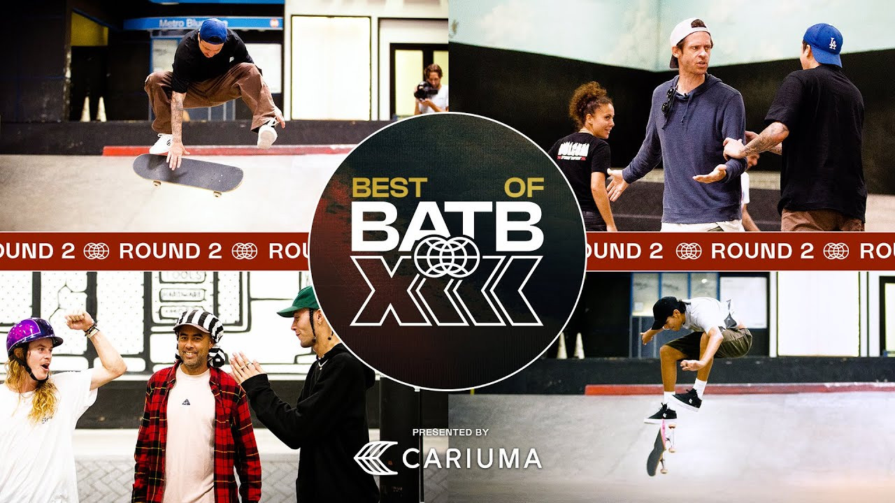 BATB 13 Round 2 started with 16 skaters, but only 8 of the world's best advanced to the third and final round before Finals Night. As we close out the 2nd round, take a look back on the best tricks, reactions, and special moments in Round 2 of Battle At The Berrics 13: Freedom, presented by @cariumabrand <br /><br />Special thanks to Cariuma and @Primitiveskateboarding <br /><br />Exclusive BATB 13: Freedom Round 2 Finals Night Ticket boards are available in The Canteen!<br /><br />https://canteen.theberrics.com/collections/batb-13<br /><br />The Berrics is one of the world's largest skateboarding media companies founded by professional skateboarders Steve Berra and Eric Koston in December of 2007 that covers skate news, video parts, contests, music, culture, and more. Berra + Eric = Berrics<br /><br />With over 10,000 skateboarding videos under their belt, including Battle at The Berrics, Do A Kickflip and Life on Video, The Berrics is not only one of the most popular online platforms in skate culture but one of the most famous skate spots in the world. Tune in regularly to watch videos with @TonyHawk, @Prod84skate, @nyjah, Yuto Horigome, Rayssa Leal and many more.<br /><br />Subscribe to The Berrics: http://bit.ly/TheBerricsYoutube<br /><br />Daily Videos and More: http://theberrics.com<br />Shop our Online Store: https://canteen.theberrics.com/<br />Follow The Berrics on Instagram: http://instagram.com/berrics<br />Follow The Berrics on TikTok: https://www.tiktok.com/@berrics?<br />Follow The Berrics on Facebook: http://fb.com/berrics<br />Follow The Berrics on Twitter: http://twitter.com/berrics<br /><br />#Skateboarding #Berrics #TheBerrics #SkateboardingIsFun