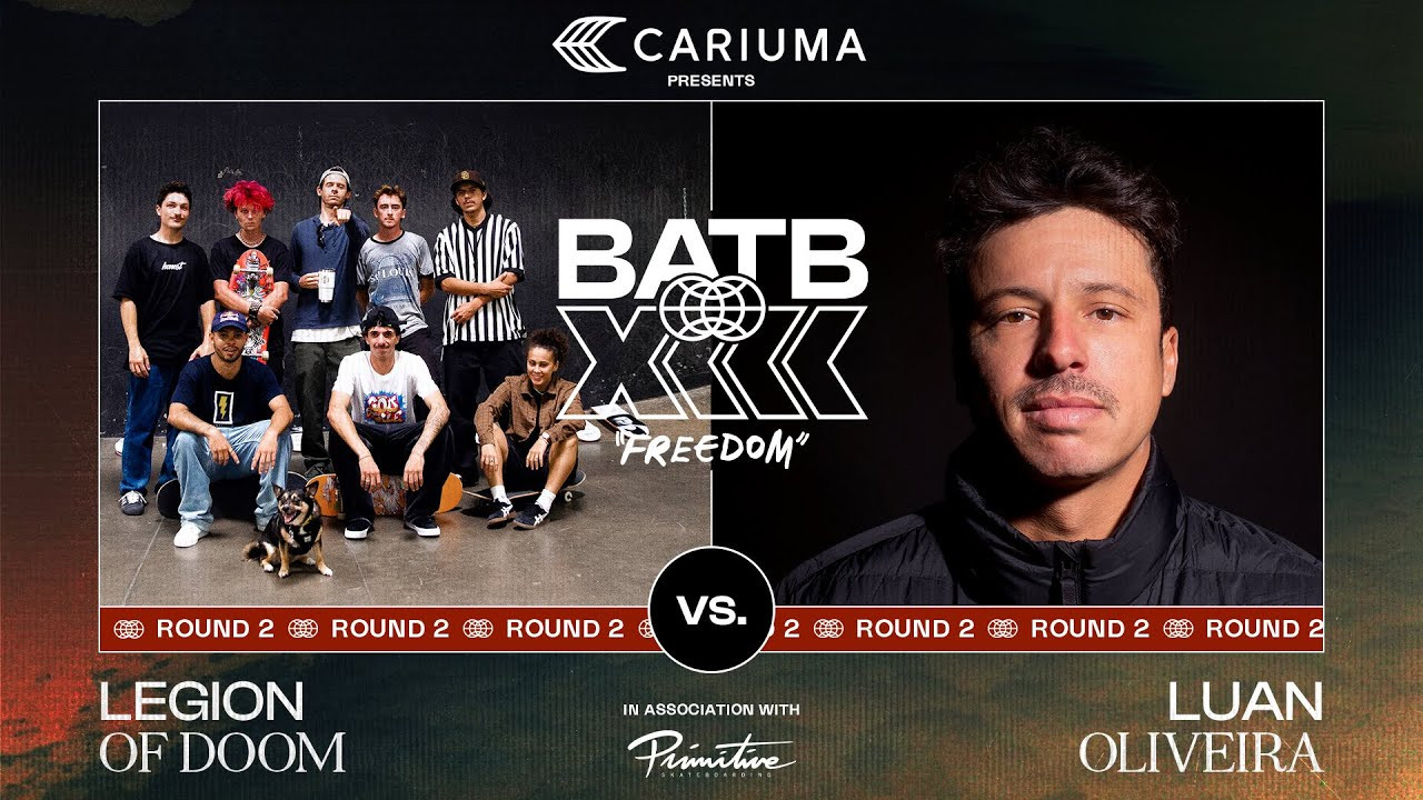 The legendary Legion of Doom led by Chris Roberts steps in for an injured Leo Romero against the BATB 11 Champion Luan Oliveira in Round 2 of Battle At The Berrics 13: Freedom, presented by Cariuma.<br /><br />Autographed Luan Oliveira Round 2 BATB 13 Finals Night Ticket Boards are now available in The Canteen!<br /><br />https://canteen.theberrics.com/collections/batb-13<br /><br />The Berrics is one of the world's largest skateboarding media companies founded by professional skateboarders Steve Berra and Eric Koston in December of 2007 that covers skate news, video parts, contests, music, culture, and more. Berra + Eric = Berrics<br /><br />With over 10,000 skateboarding videos under their belt, including Battle at The Berrics, Do A Kickflip and Life on Video, The Berrics is not only one of the most popular online platforms in skate culture but one of the most famous skate spots in the world. Tune in regularly to watch videos with @TonyHawk, @Prod84skate, @nyjah, Yuto Horigome, Rayssa Leal and many more.<br /><br />Subscribe to The Berrics: http://bit.ly/TheBerricsYoutube<br /><br />Daily Videos and More: http://theberrics.com<br />Shop our Online Store: https://canteen.theberrics.com/<br />Follow The Berrics on Instagram: http://instagram.com/berrics<br />Follow The Berrics on TikTok: https://www.tiktok.com/@berrics?<br />Follow The Berrics on Facebook: http://fb.com/berrics<br />Follow The Berrics on Twitter: http://twitter.com/berrics<br /><br />#Skateboarding #Berrics #TheBerrics #SkateboardingIsFun