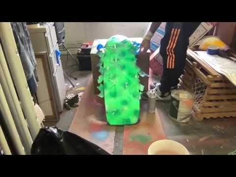 Take a peak behind the curtain as Mark Gonzales creates custom art work for Krooked's Beamer series