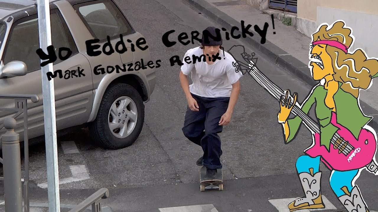 From the mind of Mark Gonzales; Eddie Cernicky’s ‘Welcome to Krooked’ part remixed.