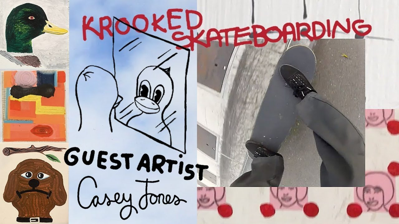 I met Casey Jones at Yauger skatepark in Olympia, Washington around the year 2000. We were enemies at first, til one day I sarcastically told him I considered him to be one of my “best buds,” he said “same.” We’ve been best buds ever since. Casey was one of the first people to inspire me to get a sketchbook and just draw. Lines, shapes, shadows, characters, words, thoughts, ideas, infinite possibilities. His art has a truly unique style that cannot not be taught or learned, it's something he just has. You could see something as simple as a smiley face and know that’s a Casey Jones smiley face. He is a man of action and the world is his stew (studio).<br /><br />-Matt Gottwig