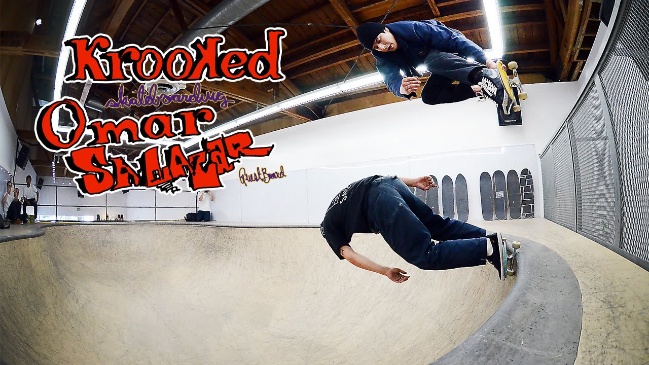 Krooked Guest rider Omar Salazar and Ronnie Sandoval. Limited Edition hand numbered guest decks available now. <br /><br /><br />https://www.instagram.com/omarsalazar/<br />https://www.instagram.com/ronniesandoval_nfc<br />https://www.instagram.com/krooked/<br />http://krookedskateboarding.com