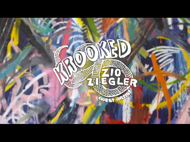 Krooked’s new limited edition guest artist deck from Zio Ziegler. Available now in select skate shops, only 350 made. http://krookedskateboarding.com/<br /><br />http://instagram.com/krooked/<br />https://instagram.com/zioziegler/<br />https://www.facebook.com/Krooked.Skateboards