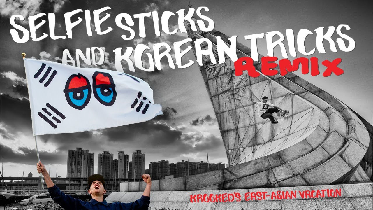 Bobby Worrest, Mike Anderson, Sebo Walker, and special guest Jake Johnson skate some never before seen spots in Korea. Selfie Sticks And Korean Tricks the Remix. <br />http://krookedskateboarding.com<br /><br />https://instagram.com/Krooked/<br />https://www.facebook.com/Krooked.Skateboards