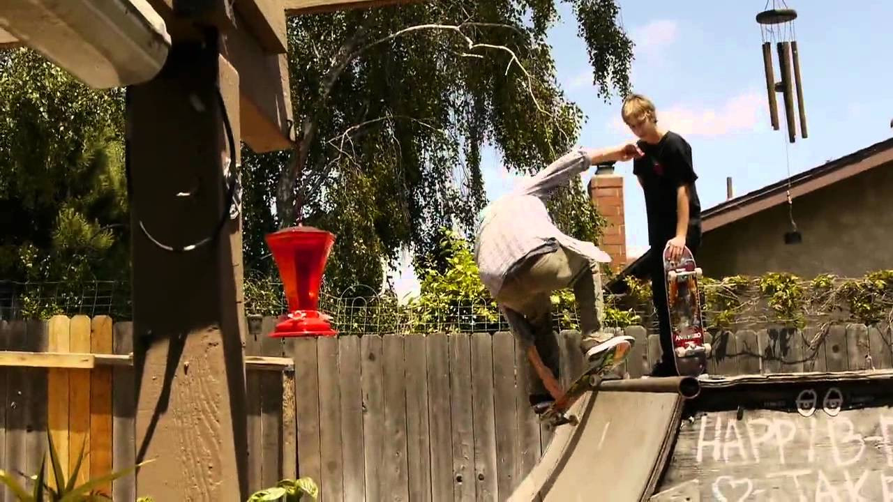 Dan Drehobl & Mike Anderson are joined by Elissa Steamer & Mike's brother Jake on a mission skating the backyard mini and a jersey barrier