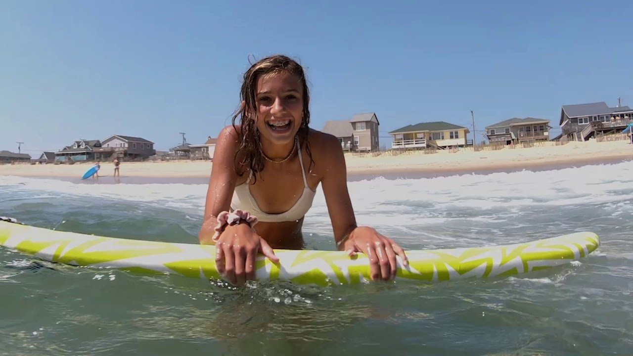 Rob Machado and the Hurley Team brave 55 degree water at #RipMyShredStick in Kitty Hawk, North Carolina.