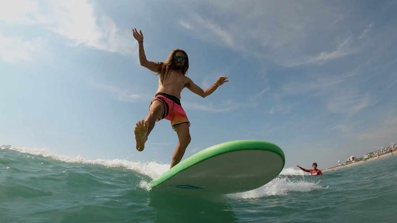 Rob Machado, Barron Mamiya and the Hurley Team take on Wrightsville Beach with #RipMyShredStick.