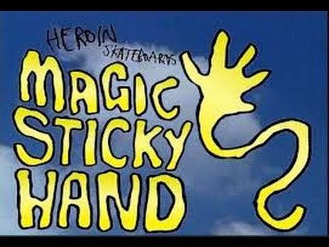 Heroin Skateboards video "Magic Sticky Hand" from 2006 featuring <br />Chris Ault, Colin Fiske, Jon Monie, and Stephen Roe.
